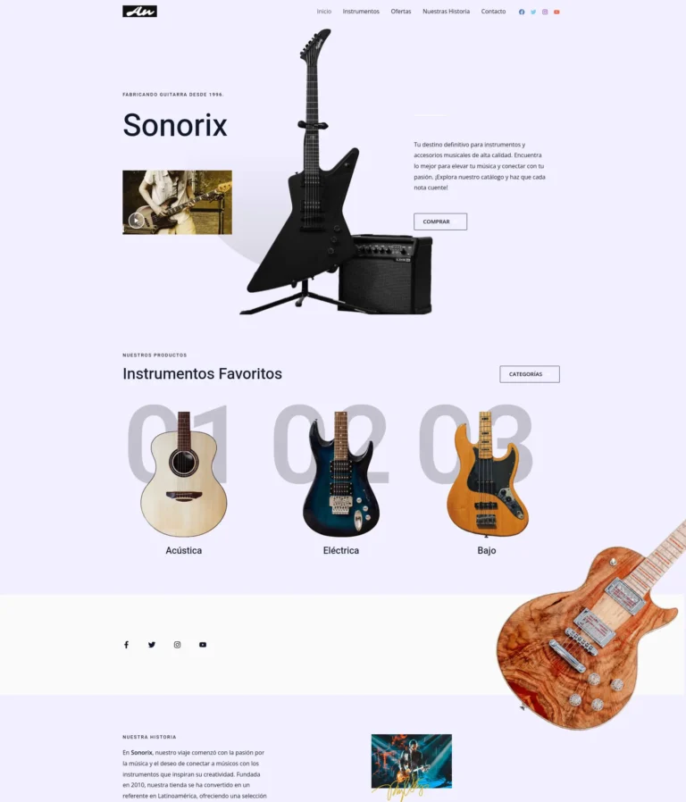 Web-Tienda-Instrumentos